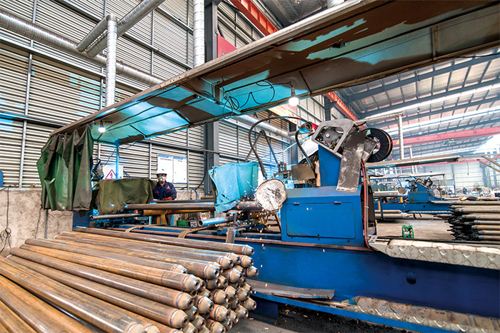 双辽网架杆件自动焊接